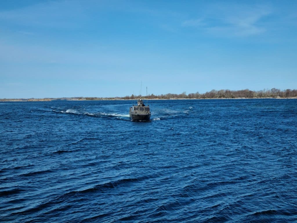 Stridsbåt90 på ingång