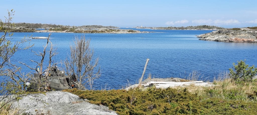 Vy med Söderarm i bakgrunden